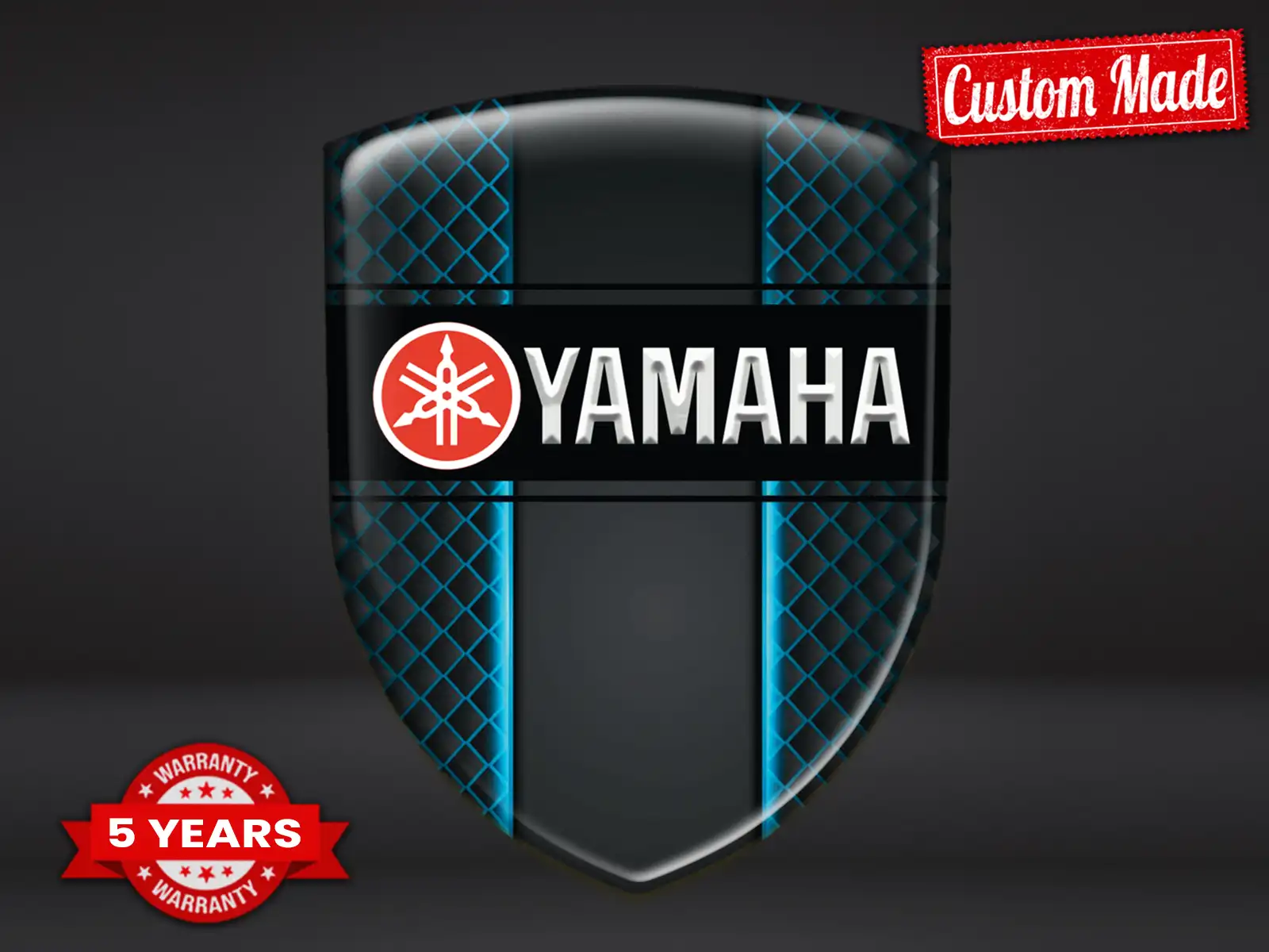 Yamaha Windschutzaufkleber Premium Stilvoll Hochwertig